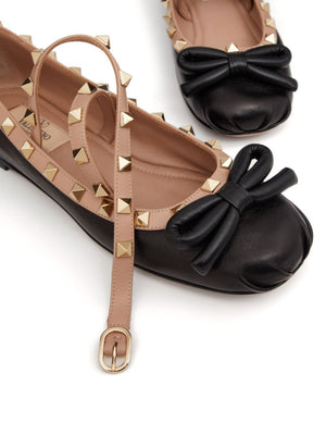 VALENTINO Studded Ballerina Flats for Women