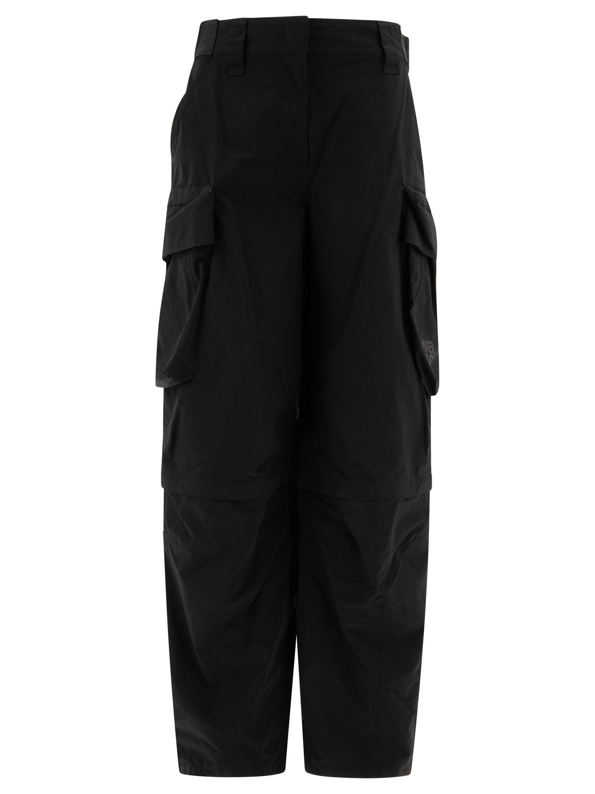 ALEXANDER WANG Relaxed Fit Cargo Trousers with Oversize Pockets