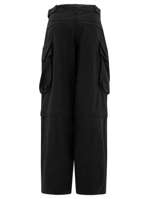 ALEXANDER WANG Relaxed Fit Cargo Trousers with Oversize Pockets