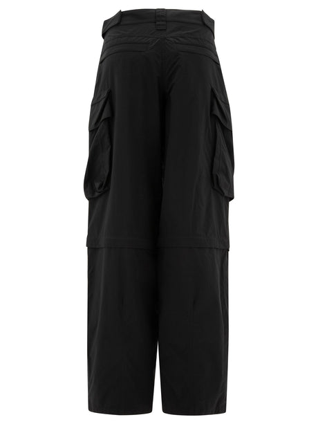 ALEXANDER WANG Relaxed Fit Cargo Trousers with Oversize Pockets