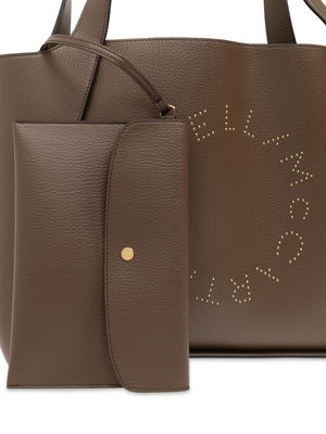 STELLA MCCARTNEY Sleek Logo Tote Handbag