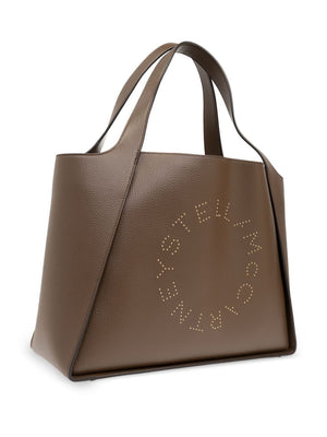 STELLA MCCARTNEY Sleek Logo Tote Handbag