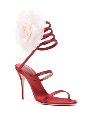 MAGDA BUTRYM Faux-Flower 105mm Stiletto Sandals