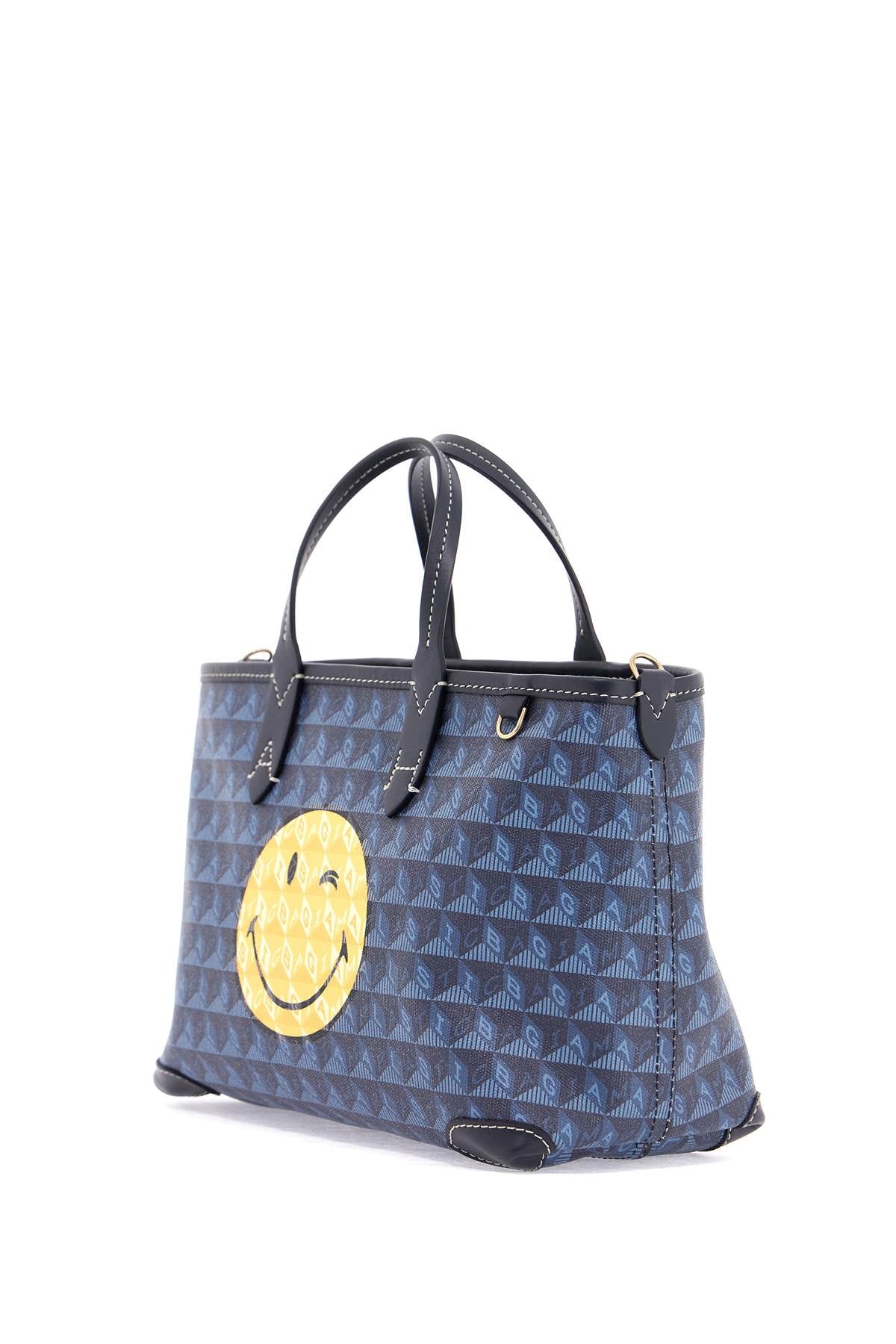 ANYA HINDMARCH Mini Winking Face Tote Handbag