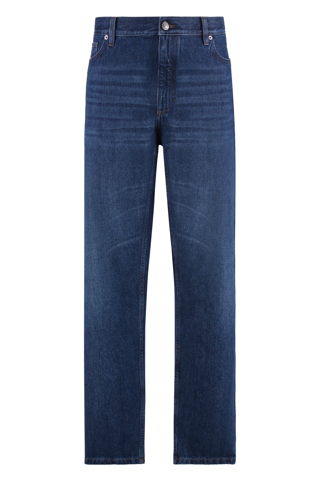 ZEGNA Straight Leg Denim Jeans for Men