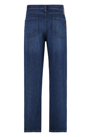 ZEGNA Straight Leg Denim Jeans for Men