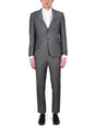 ZEGNA Classic Tailored Suit with Mirror Lapels - Men's Slim Fit