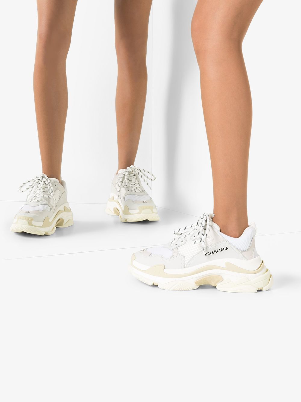 BALENCIAGA Elevated Low-Top Chunky Sneaker - Women