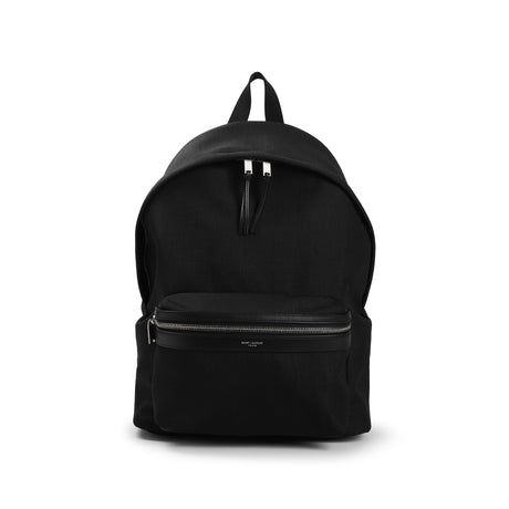 SAINT LAURENT Unisex City Backpack - 30cm x 42cm x 18cm