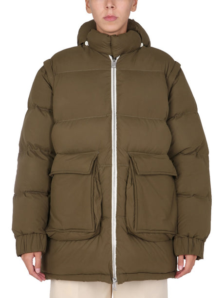 SUNNEI X ELEONORA BONUCCI Puffy Down Jacket with Removable Hood - Unisex