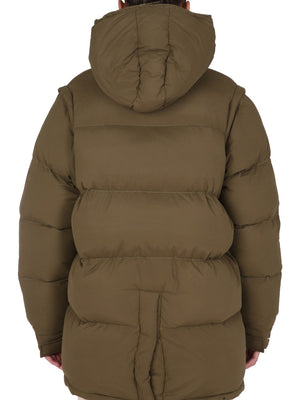 SUNNEI X ELEONORA BONUCCI Puffy Down Jacket with Removable Hood - Unisex