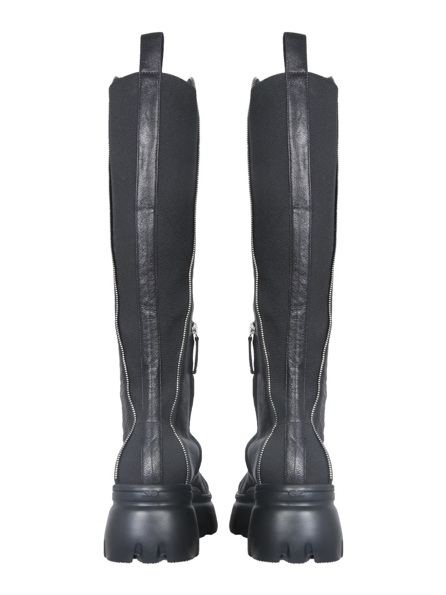 GIUSEPPE ZANOTTI Zip Apocalypse Boots with 6 cm Heel