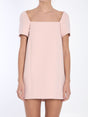 KHAITE Mini Dress with Squared Neckline for Women