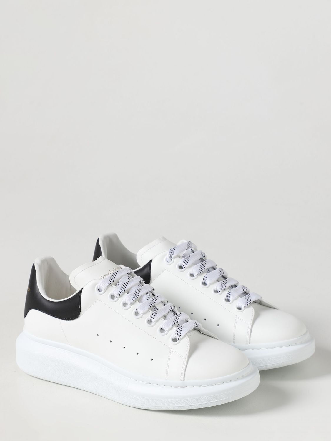 ALEXANDER MCQUEEN Oversized Leather Sneakers for Men