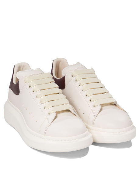 ALEXANDER MCQUEEN Oversized Leather Sneakers for Men - SS25 Collection