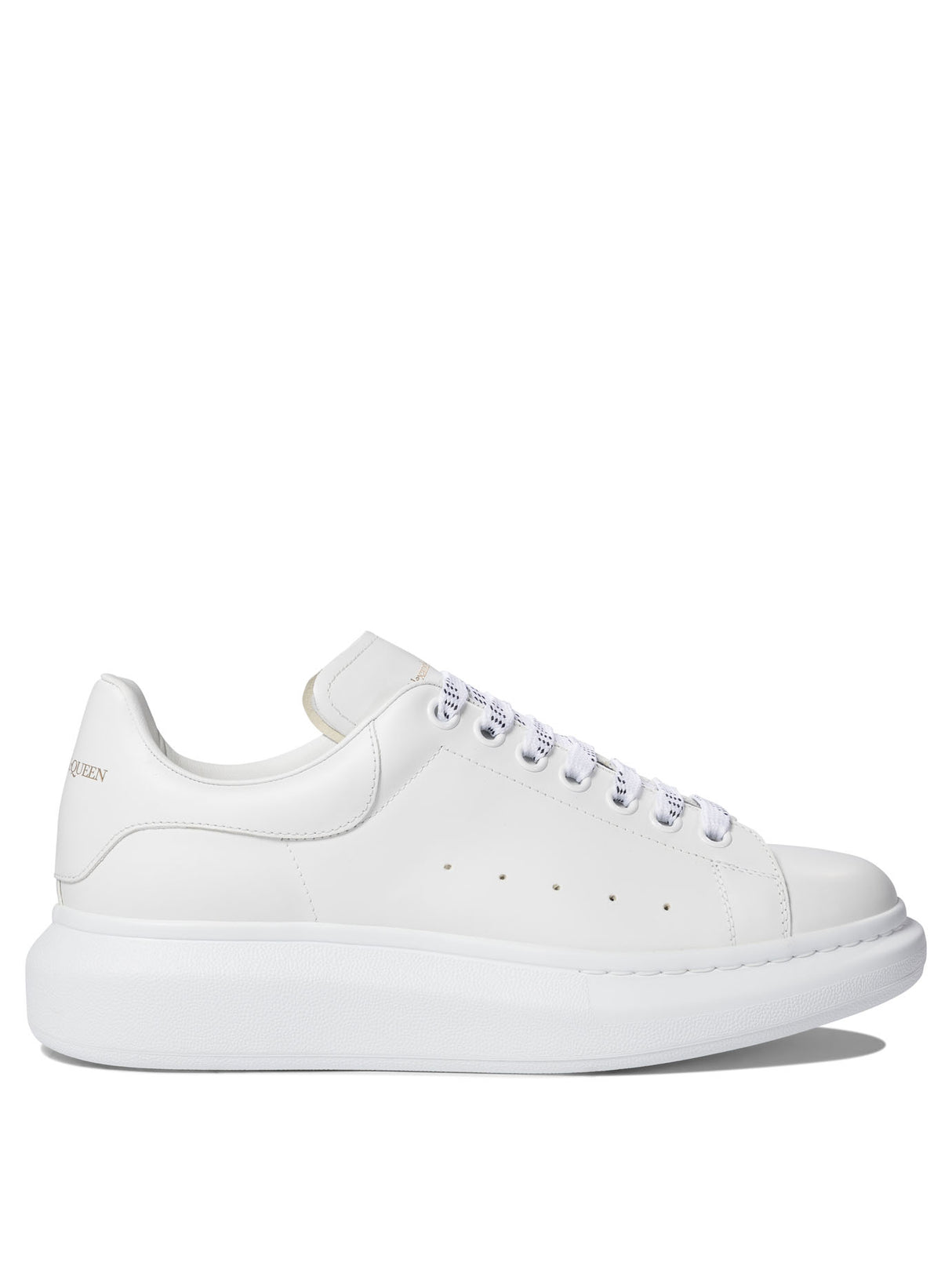 ALEXANDER MCQUEEN Men's All-White Sneaker & Slip-On