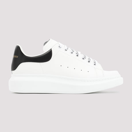 ALEXANDER MCQUEEN Men's Chunky Leather Sneakers with Additional Laces