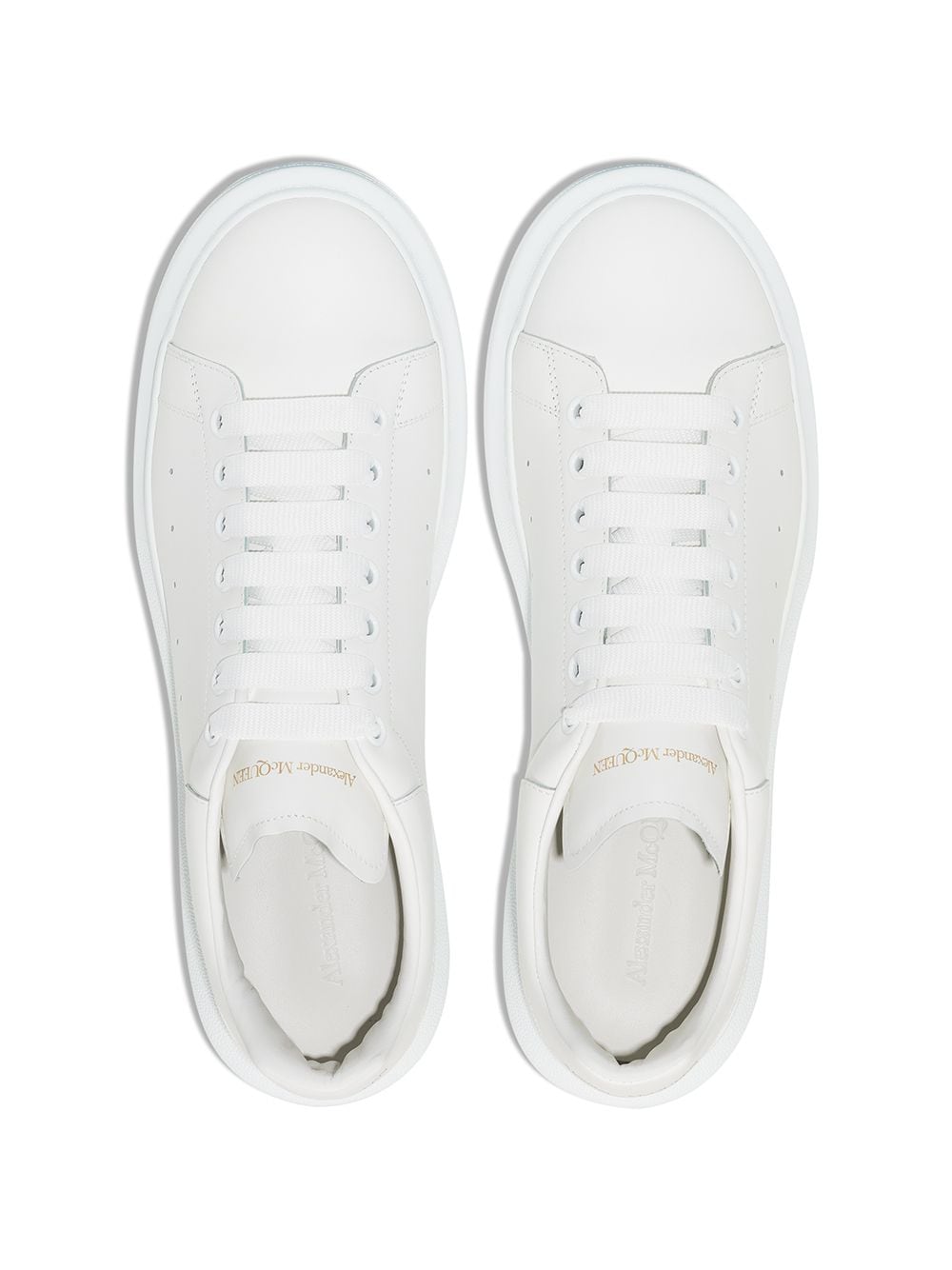 ALEXANDER MCQUEEN Oversized Leather Sneakers for Men