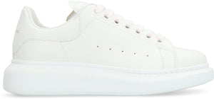 ALEXANDER MCQUEEN Leather Chunky Sneakers with Additional Laces - Women’s 4 cm Sole