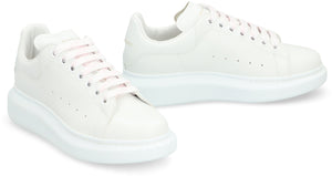 ALEXANDER MCQUEEN Leather Chunky Sneakers with Additional Laces - Women’s 4 cm Sole