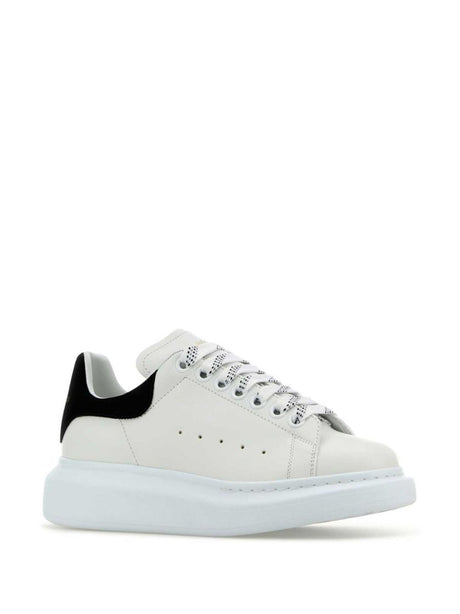 ALEXANDER MCQUEEN Oversized Leather Sneakers for Women - SS25 Collection