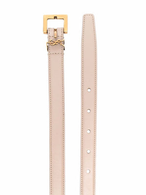 SAINT LAURENT Slim Mini Belt with Adjustable Buckle