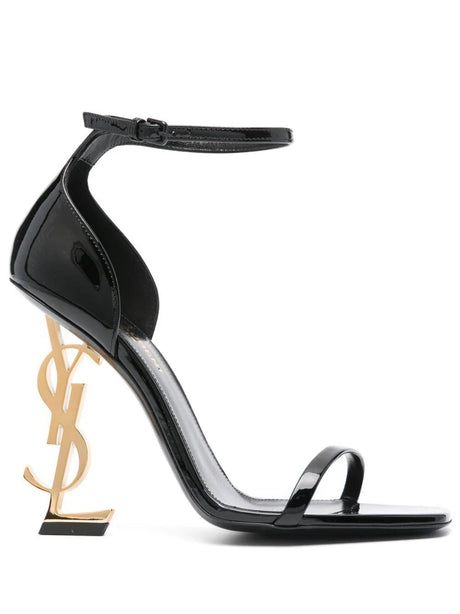 SAINT LAURENT Patent Leather 85MM Sandals