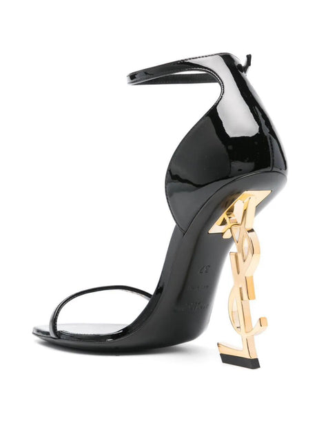 SAINT LAURENT Patent Leather 85MM Sandals