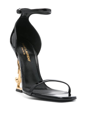 SAINT LAURENT Patent Leather 85MM Sandals