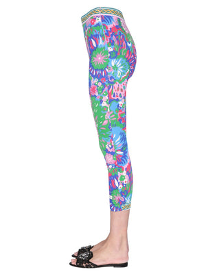 DOLCE & GABBANA Floral Print Leggings for Women