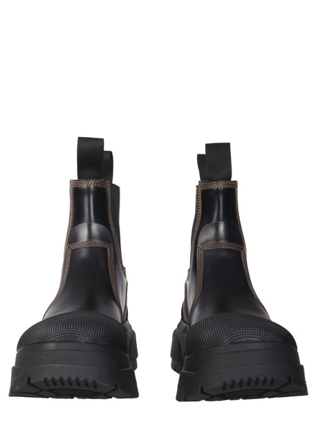 MAISON MARGIELA Chunky Chelsea Boots with Oversized Rubber Sole