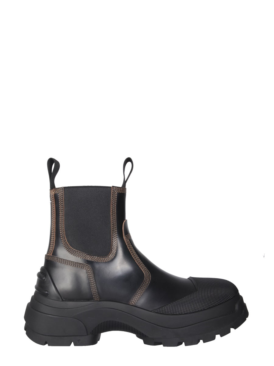 MAISON MARGIELA Chunky Chelsea Boots with Oversized Rubber Sole