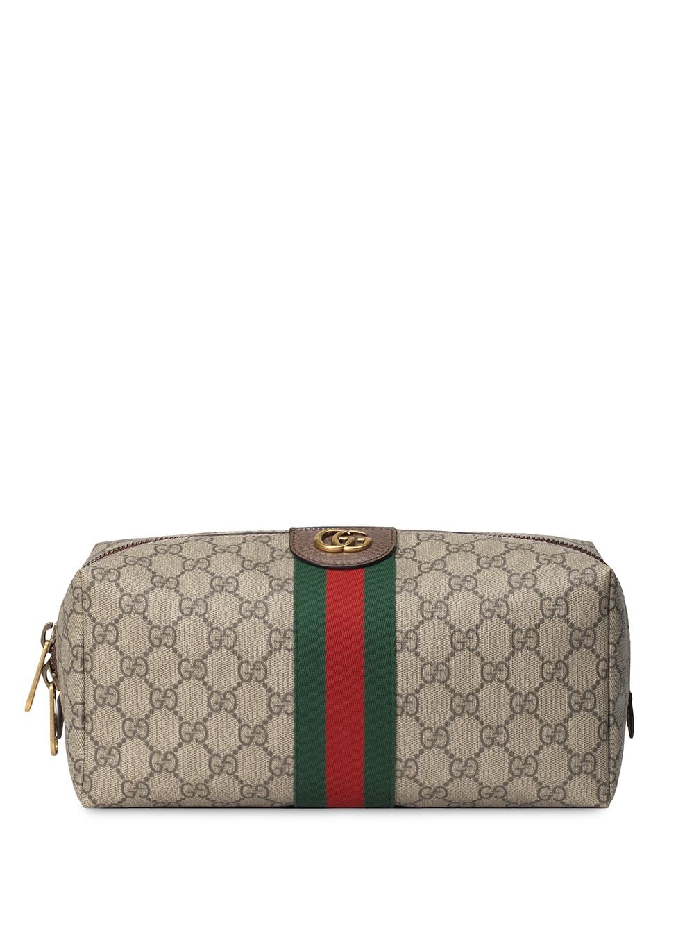 GUCCI Leather Toiletry Case - 26CM x 13CM x 12CM