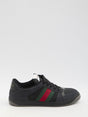 GUCCI Sneaker with Web Stripe and Vintage Detail