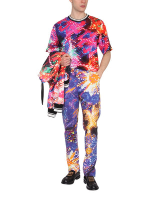 DOLCE & GABBANA Stylish Luminary Print Trousers for Men