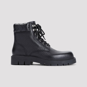 BOTTEGA VENETA Haddock Lace Up Ankle Boots for Men