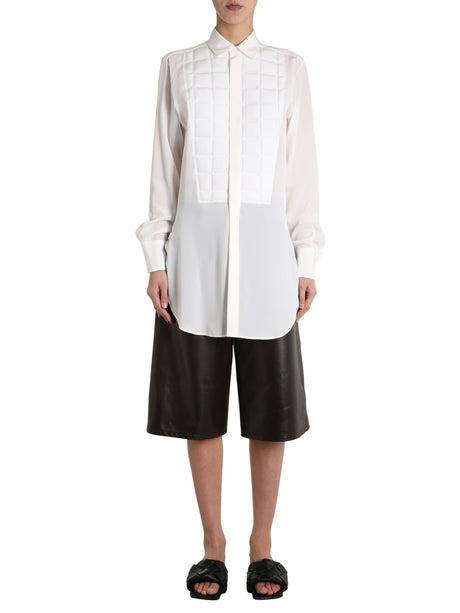 BOTTEGA VENETA Quilted Button-Up Shirt for Women