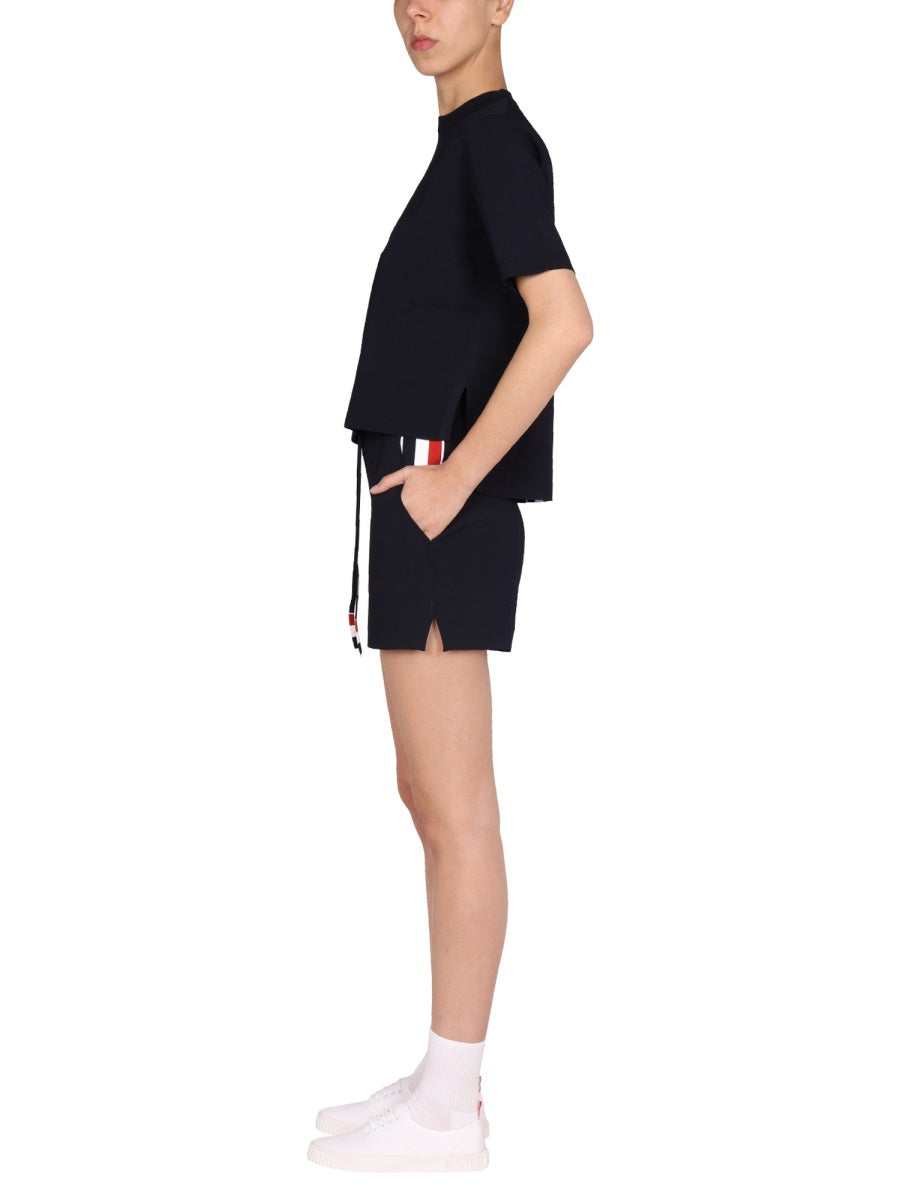 THOM BROWNE Women's RWB Mini Shorts