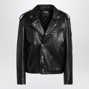 PRADA Women's Leather Jacket with Vintage Treatment