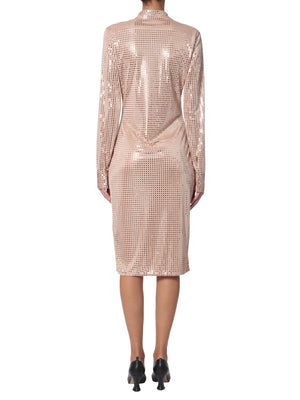 BOTTEGA VENETA Elegant Button-Up Shirt Dress