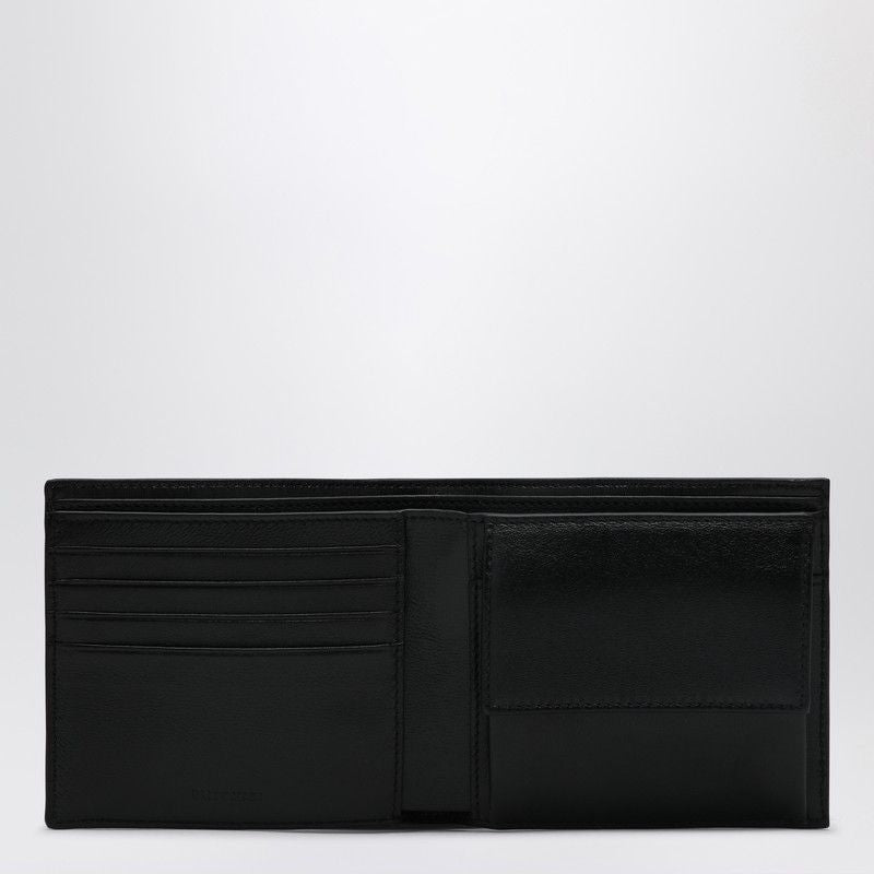 BALENCIAGA Mini Grained Leather Wallet