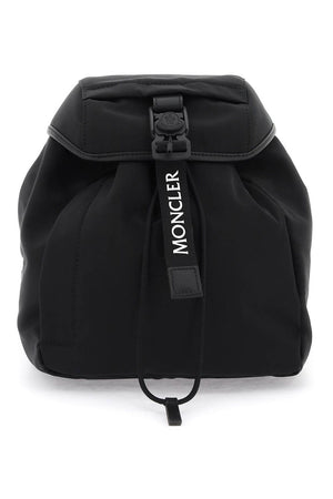 MONCLER Mini Nylon Drawstring Backpack with Magnetic Buckle