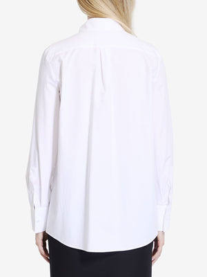 VALENTINO GARAVANI Cotton Poplin Shirt with Bow Detail