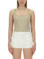 VALENTINO Lurex Mini Top - Elegant Design for the Modern Woman