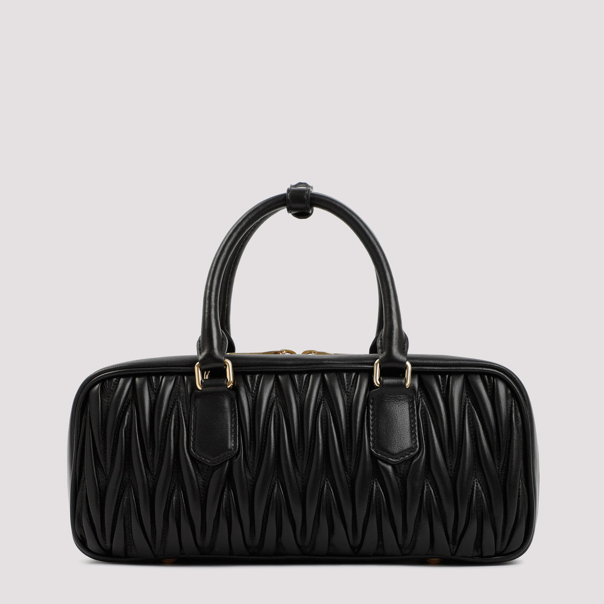 MIU MIU Mini Matelassé Leather Handbag - 29cm x 12cm x 9cm