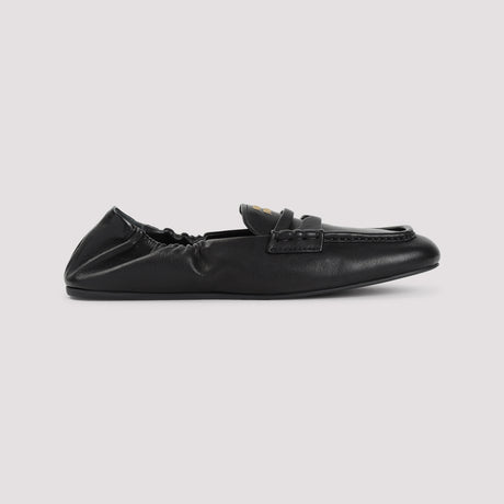 MIU MIU Classic Women's Loafers in Luxurious Leather