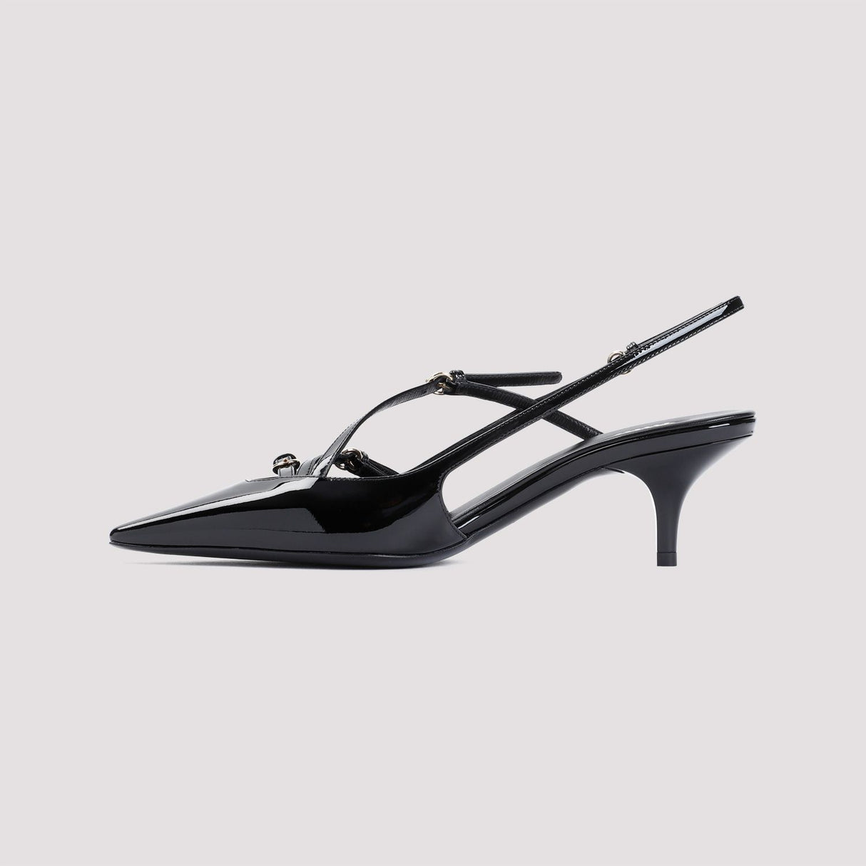 MIU MIU Elegant Leather Slingback Pumps