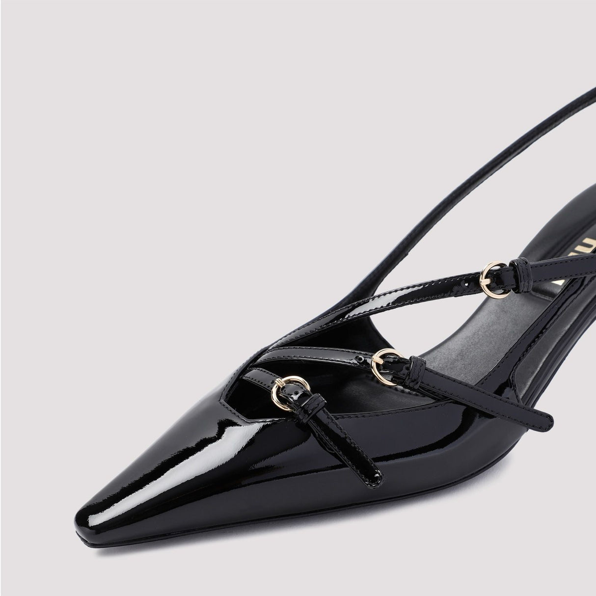 MIU MIU Patent Leather Pumps with 5cm Heel Height