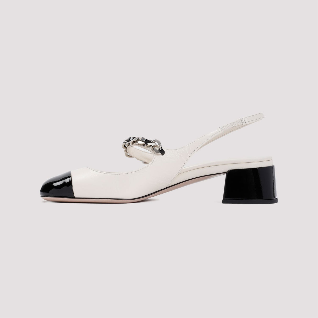 MIU MIU Leather Pumps with 4CM Heel Height