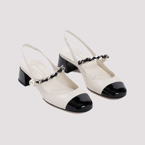 MIU MIU Leather Pumps with 4CM Heel Height